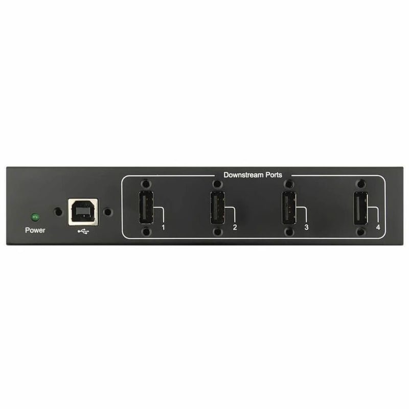 Tripp Lite by Eaton 4-Port Industrial-Grade USB 2.0 Hub - 15 kV ESD Immunity Metal Housing Wall/DIN Mountable - Thumbnail 4