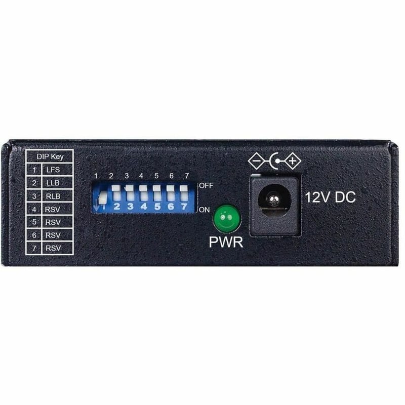 Tripp Lite by Eaton Hardened Gigabit Fiber to Ethernet Media Converter, 10/100/1000 Mbps, RJ45/SC Singlemode, -10 to 60C, 10 km (6.2 mi.) - Thumbnail 2