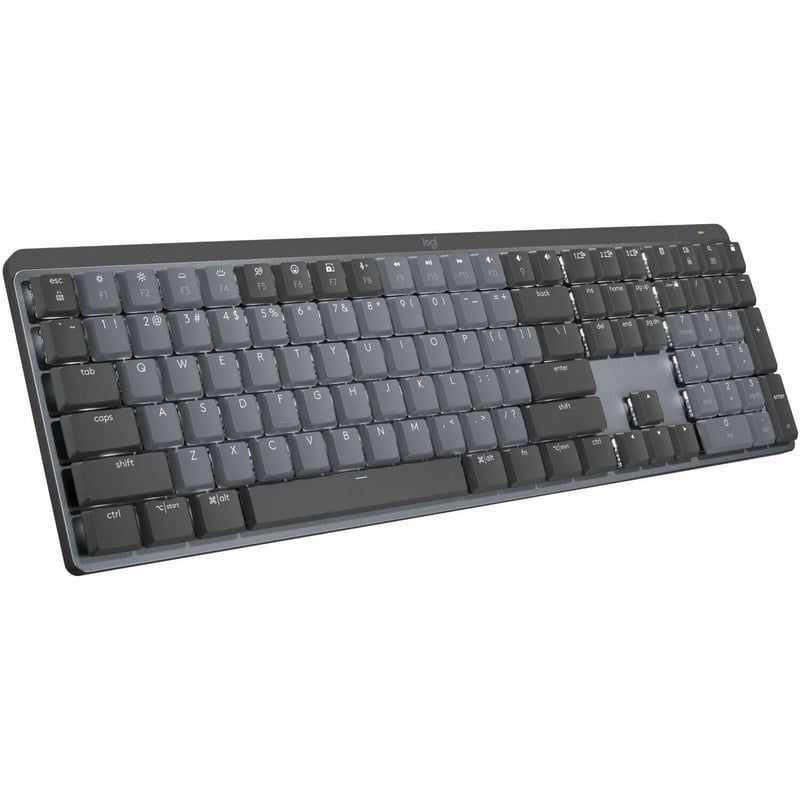 Logitech MX Mechanical Wireless Illuminated Performance Keyboard (Linear) (Graphite) - Thumbnail 1