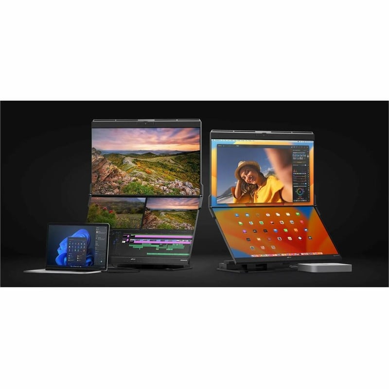 MOBILE PIXELS GEMINOS DUAL STACKED 24IN 1080P LCD MONITORS - Thumbnail 4