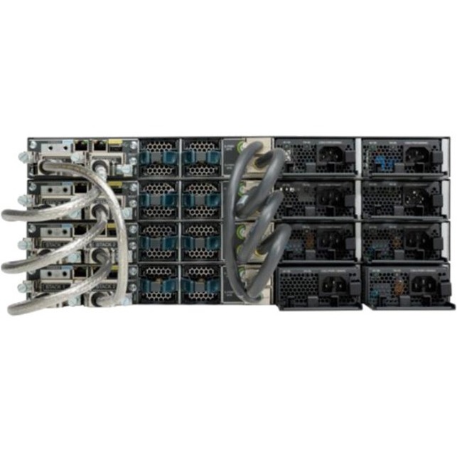 Cisco Catalyst WS-C3750X-48U-S Layer 3 Switch - Thumbnail 3