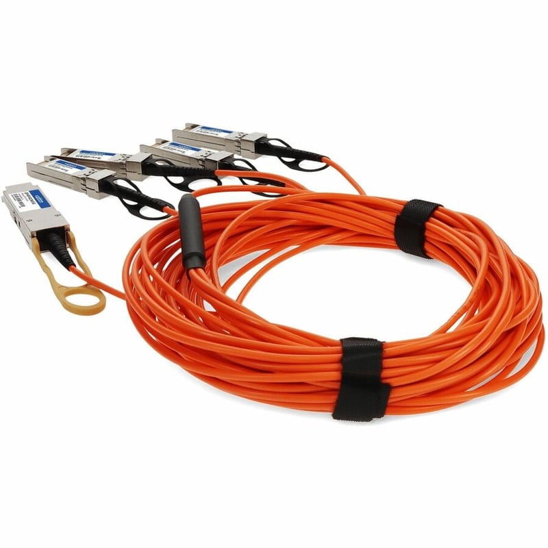 MSA AND TAA COMP AOC 15M 40G-AOC QSFP+/4XSFP+ 850NM MMF - Thumbnail 3