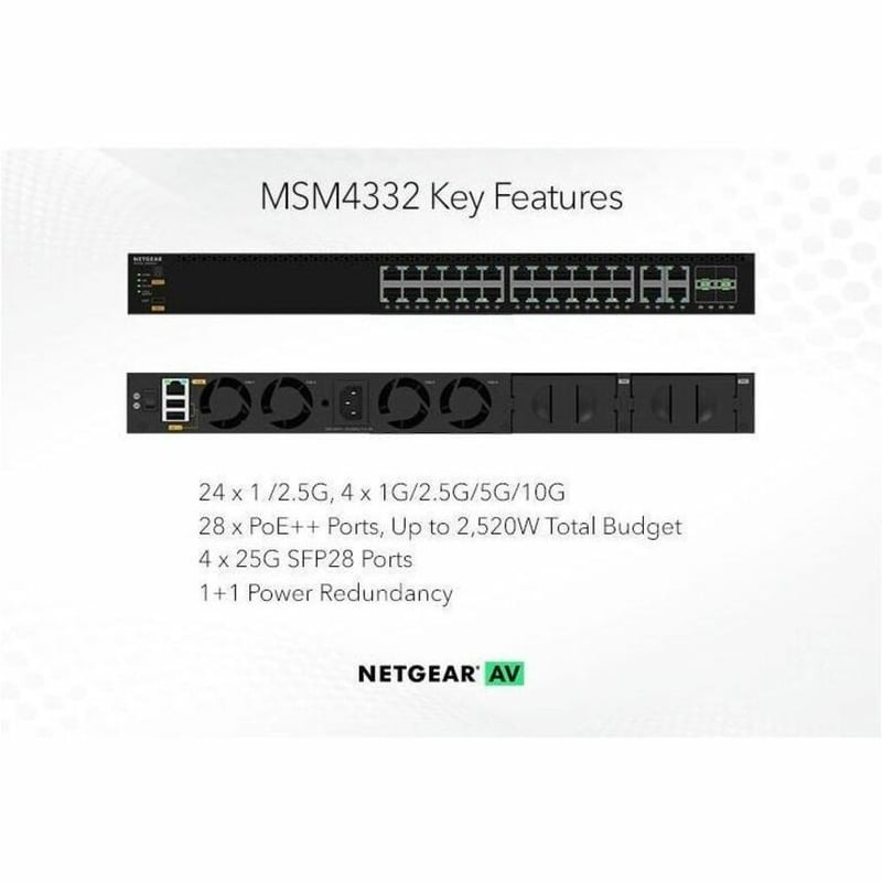 M4350-24M4X4V MANAGED SWITCH - Thumbnail 2