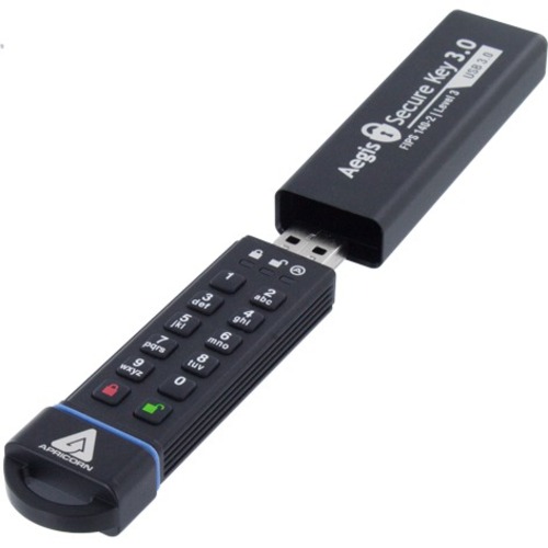 Apricorn Aegis Secure Key - USB 3.0 Flash Drive - Thumbnail 1