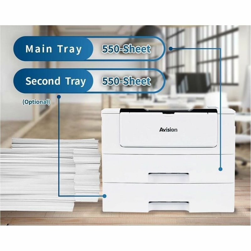 AVISION AP43Q (45PPM 50 PAGE MANUAL TRAY 500 PAGE MAIN TRAY - Thumbnail 3