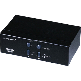 Monoprice 2X2 SVGA VGA MATRIX Switcher Splitter Amplifier Multiplier 250MHz - Thumbnail 5