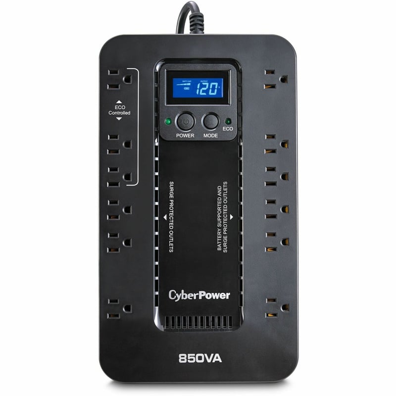 CyberPower EC850LCD Ecologic UPS Systems - Thumbnail 1
