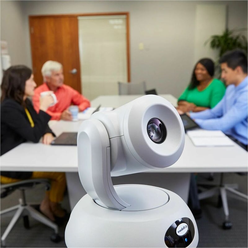 Vaddio RoboSHOT 30E-M HD PTZ Camera - Microsoft Teams Certified - 30x Optical Zoom - Black - Thumbnail 3