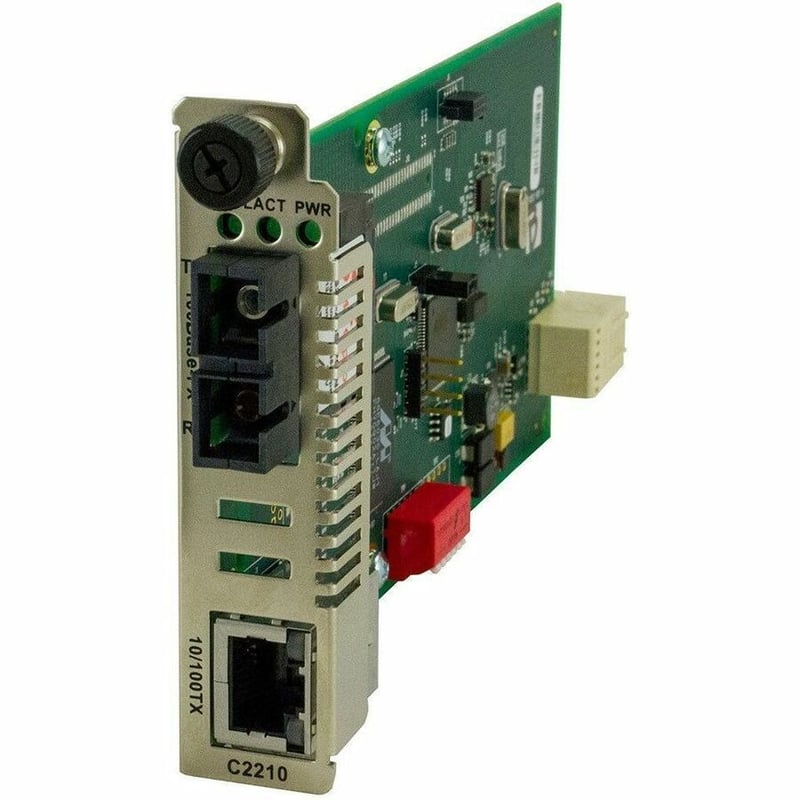Transition Networks C2210-1014 Fast Ethernet Media Converter