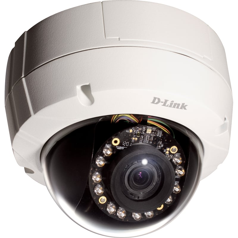 D-Link DCS-6513 3 Megapixel Surveillance Camera - Dome - Thumbnail 1