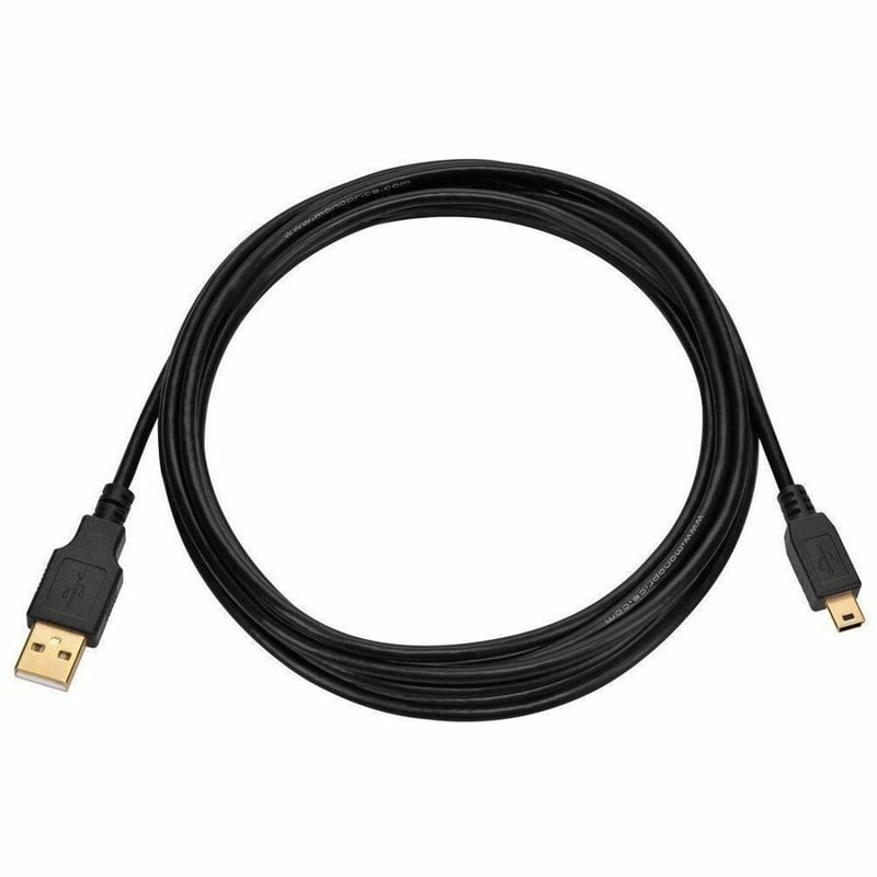 USB A TO MINI-B 5PIN 28/28AWG 10FT - Thumbnail 4