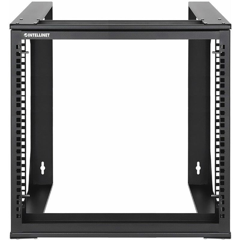 19 IN. WALL MOUNT 2-POST OPEN FRAME NETWORK RACK, 9U - Thumbnail 4