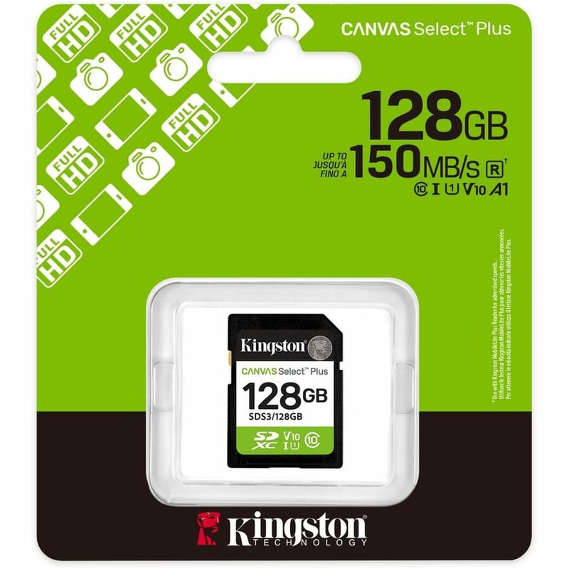 LA 128GB SDXC CANVAS SELECT PLUS GEN3 150MB/S C10 UHS-I U1 V10 - Thumbnail 3