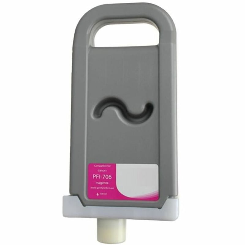 WF Non-OEM New Magenta Wide Format Ink Cartridge for Canon PFI-706 (6683B001AA) - Thumbnail 1