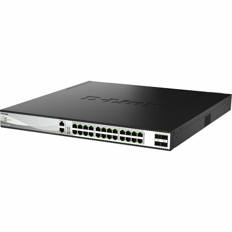28-PORT 10G MANAGED POE SWITCH 24X10G POE (60W) AND 4XSFP28 - Thumbnail 3