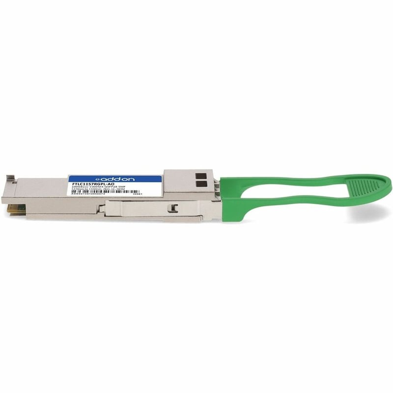 AddOn Finisar® FTLC1157RGPLFTLC1157RGPL Compatible TAA 100GBase-CWDM4 QSFP28 Transceiver (SMF, 1270nm to 1330nm, 2km, LC, DOM) - Thumbnail 2