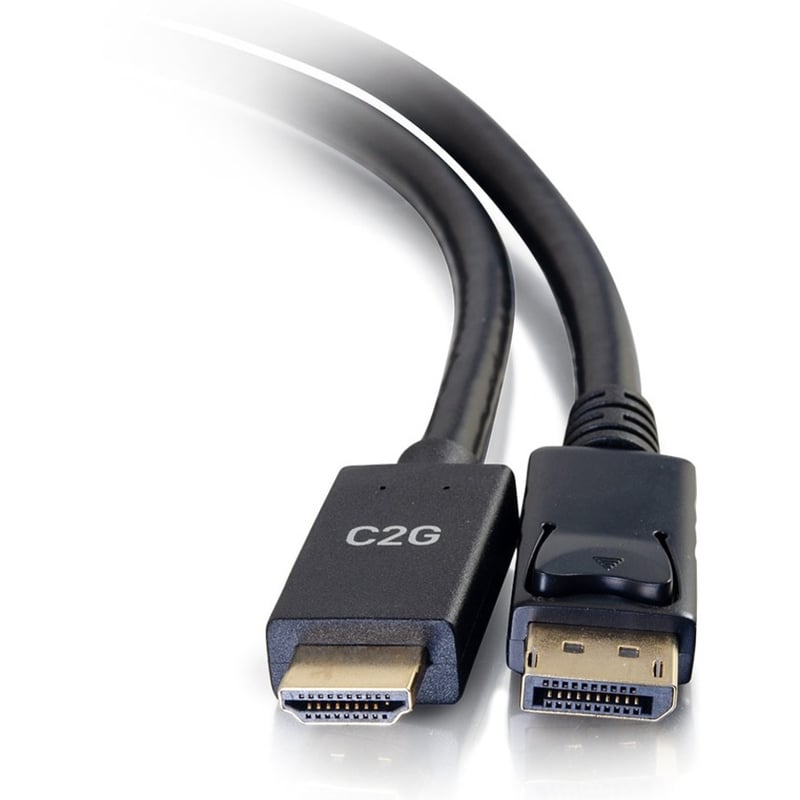 6FT DP TO HDMI CABLE 4K PASSIVE BLACK - Thumbnail 4