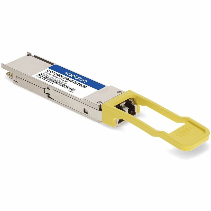 AddOn Cisco® Compatible TAA 100GBase-OWDM QSFP28 Transceiver O-Band Channel OW300 50GHz (SMF, 1300.05nm, 20km, LC, DOM, -5 to +80C) - Thumbnail 3