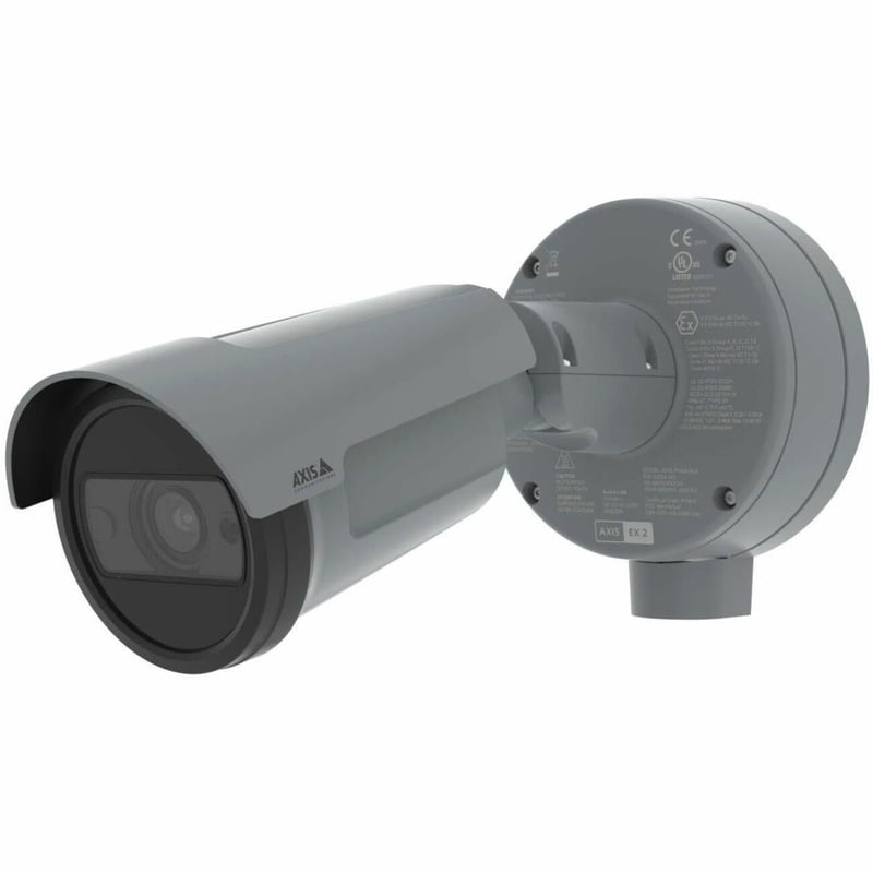 AXIS P1468-XLE Outdoor 4K Network Camera - Color - Bullet - Black - TAA Compliant - Thumbnail 1