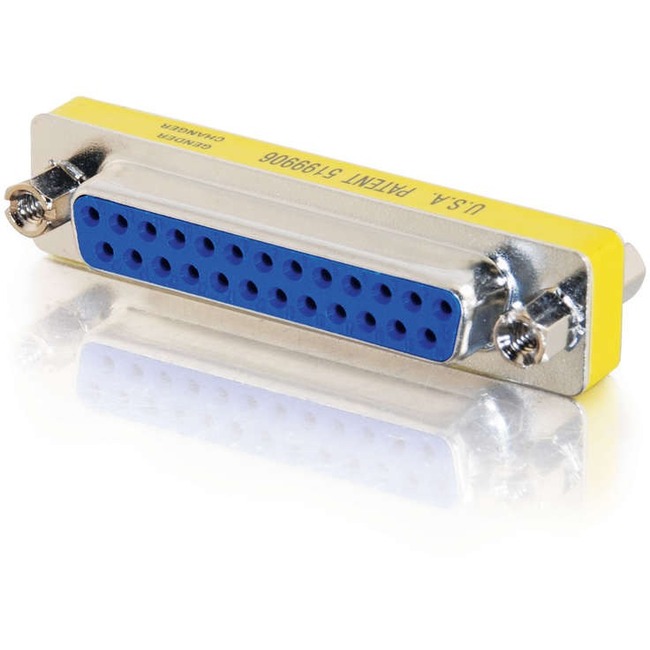 C2G DB25 F/F Mini Gender Changer (Coupler) - Thumbnail 1