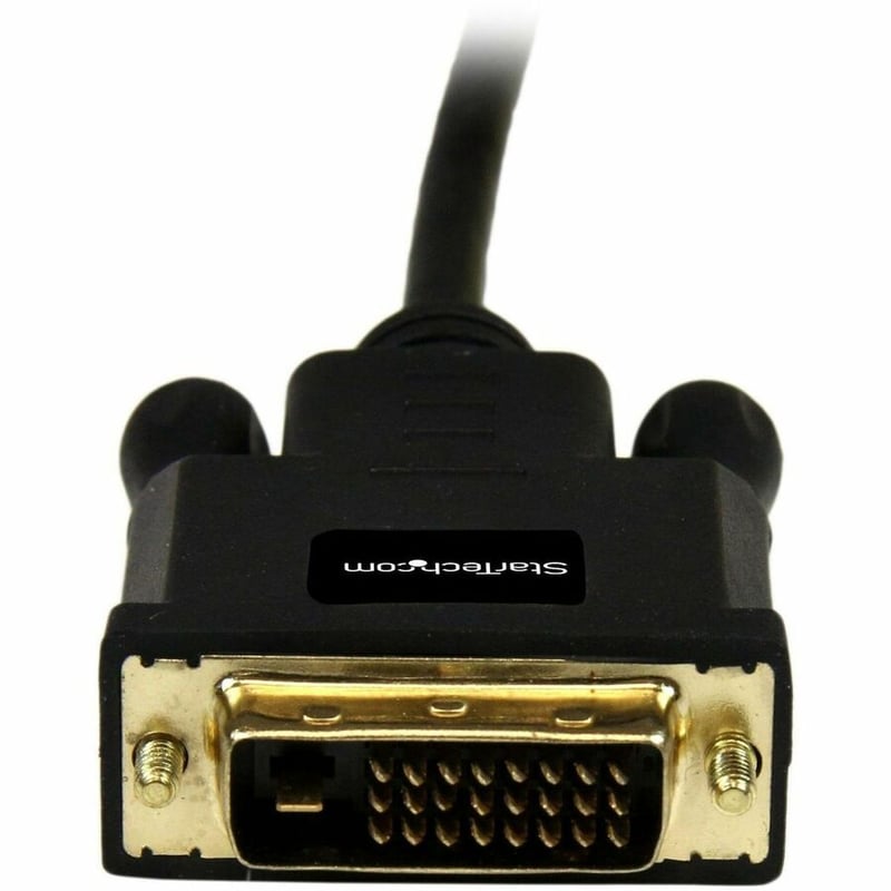 StarTech.com 6ft Mini DisplayPort to DVI Cable, Mini DP to DVI-D Adapter/Converter Cable, 1080p Video, mDP 1.2 to DVI Monitor/Display - Thumbnail 2