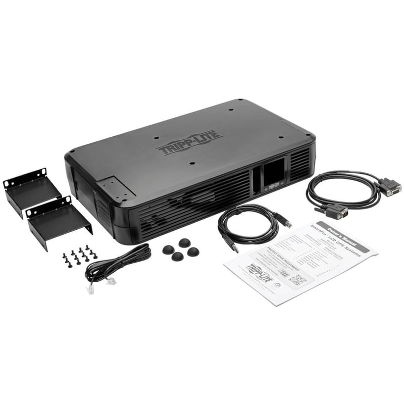 Tripp Lite by Eaton UPS Smart LCD 1500VA 900W 120V Line-Interactive UPS - 8 Outlets USB DB9 2U Rack/Tower - Thumbnail 4