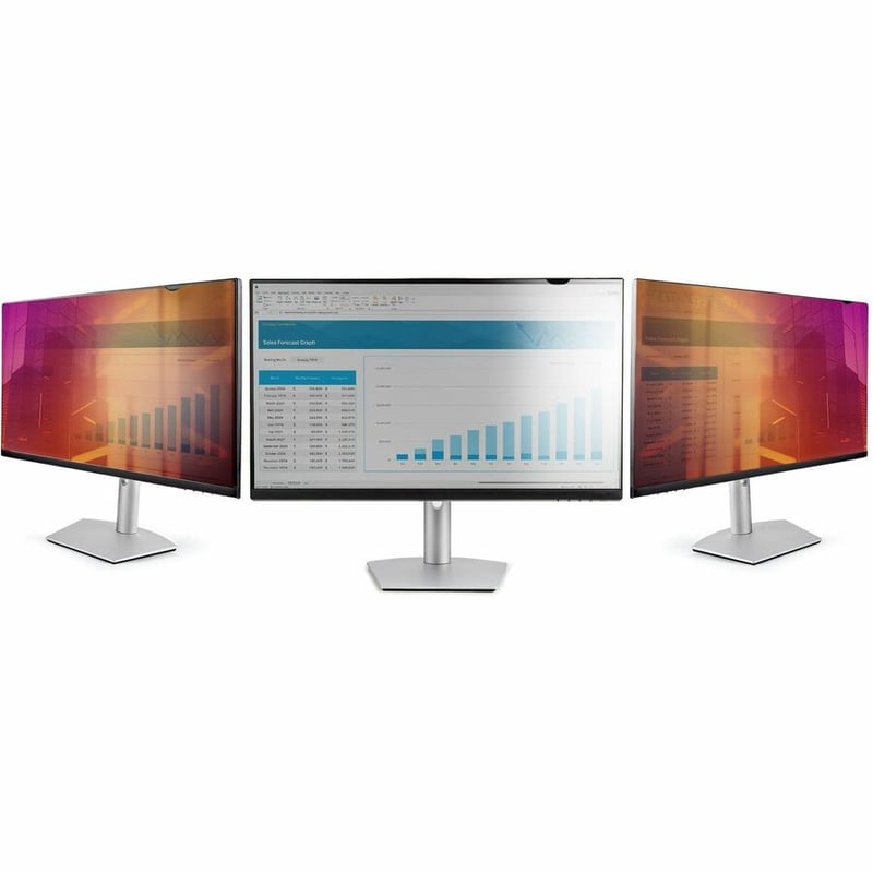 StarTech.com 23.8-inch 16:9 Gold Monitor Privacy Screen, Reversible Filter w/Enhanced Privacy, Screen Protector/Shield, +/- 30 View Angle - Thumbnail 2