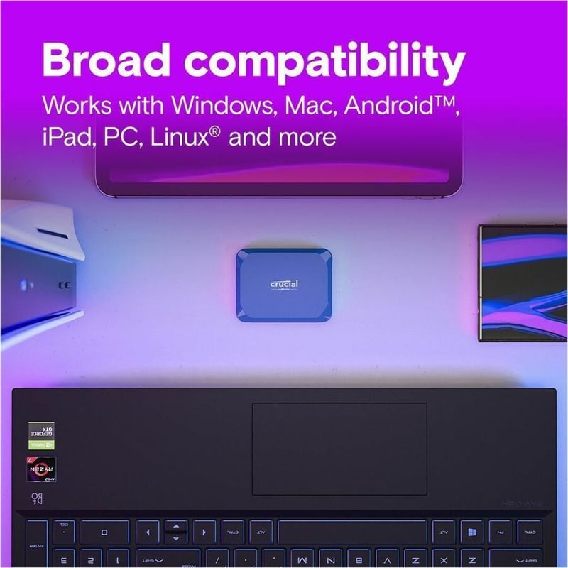CRUCIAL X10 1TB PORTABLE SSD - Thumbnail 4