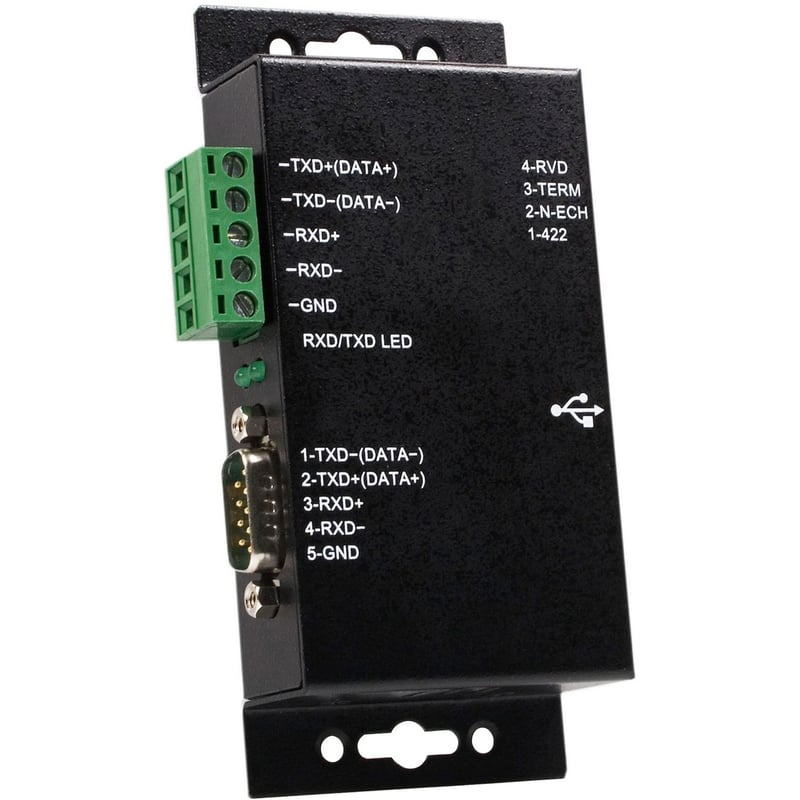 StarTech.com USB serial adapter - RS422 - RS485 - Industrial - serial - 1 port - Thumbnail 1