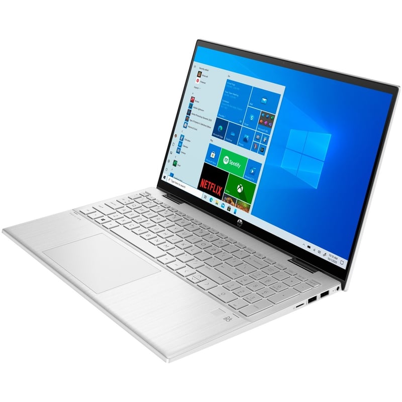 HP Pavilion x360 15-er0075nr 15.6" Touchscreen Convertible 2 in 1 Notebook - Full HD - Intel Core i3 11th Gen i3-1125G4 - 8 GB - 256 GB SSD - English Keyboard - Natural Silver - Thumbnail 2