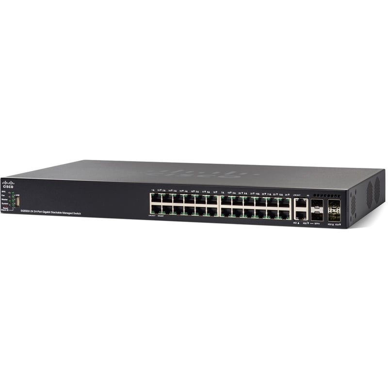 Cisco SG550X-24P Layer 3 Switch - Thumbnail 3