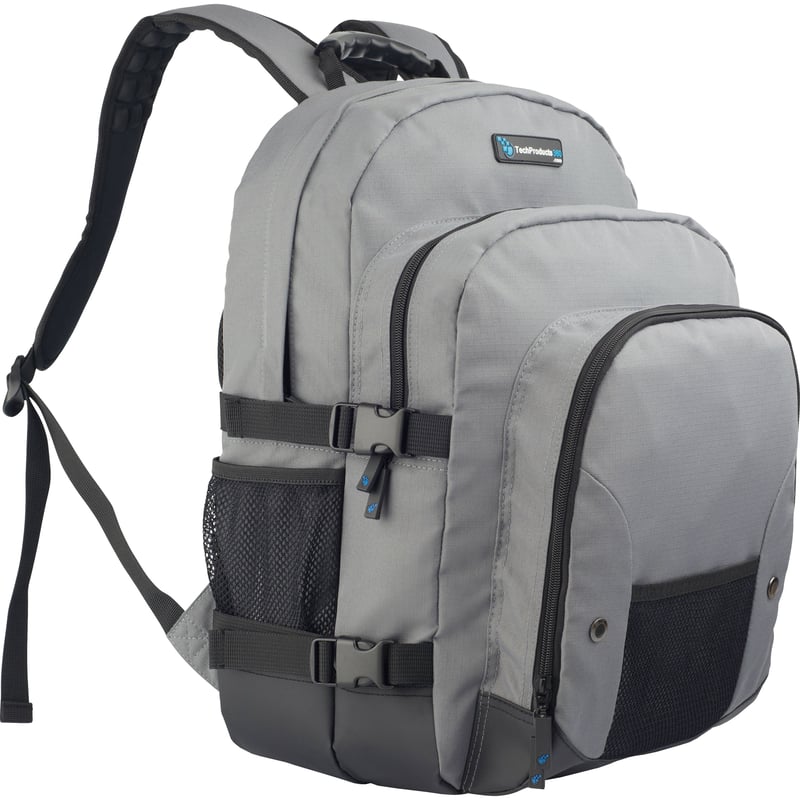 TechProducts360 Tech Pack Carrying Case Notebook - Gray - Thumbnail 1