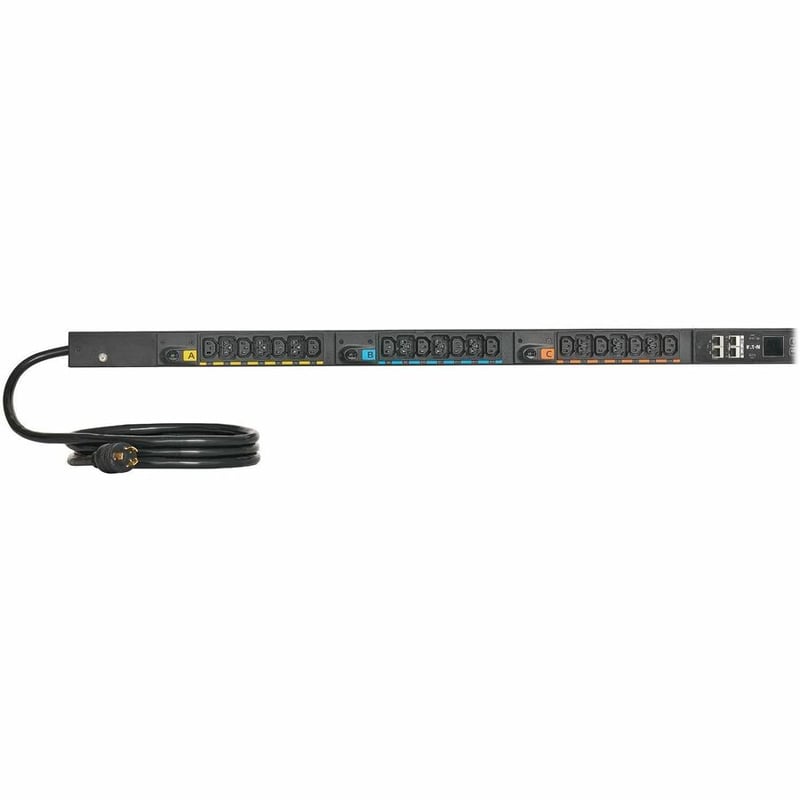 Eaton Single-Phase Managed Rack PDU G4, 208V, 42 Outlets, 24A, 5.8kW, L6-30 Input, 10 ft. Cord, 0U Vertical - Thumbnail 5