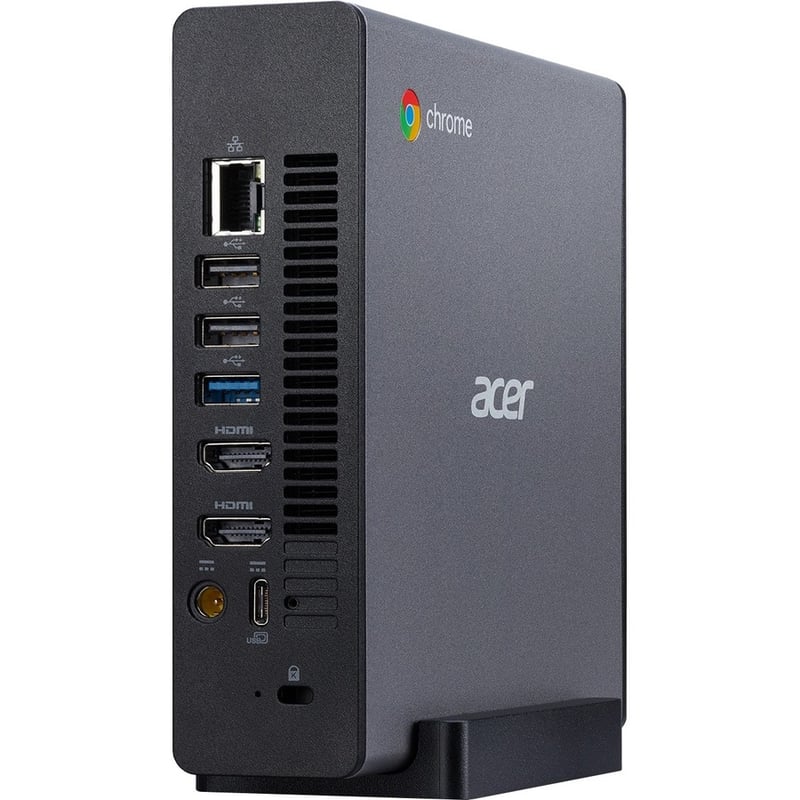 Acer CXI4-I58G Chromebox - Intel Core i5 10th Gen i5-10210U Quad-core (4 Core) 1.60 GHz - 8 GB RAM DDR4 SDRAM - 256 GB PCI Express SSD - Thumbnail 5