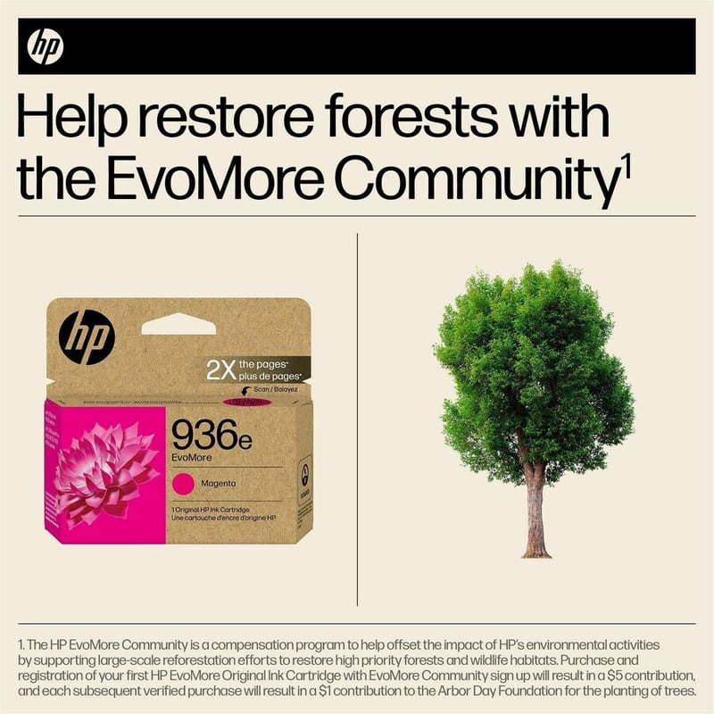 936E EVOMORE MAGENTA ORIGINAL INK CARTRIDGE - Thumbnail 5