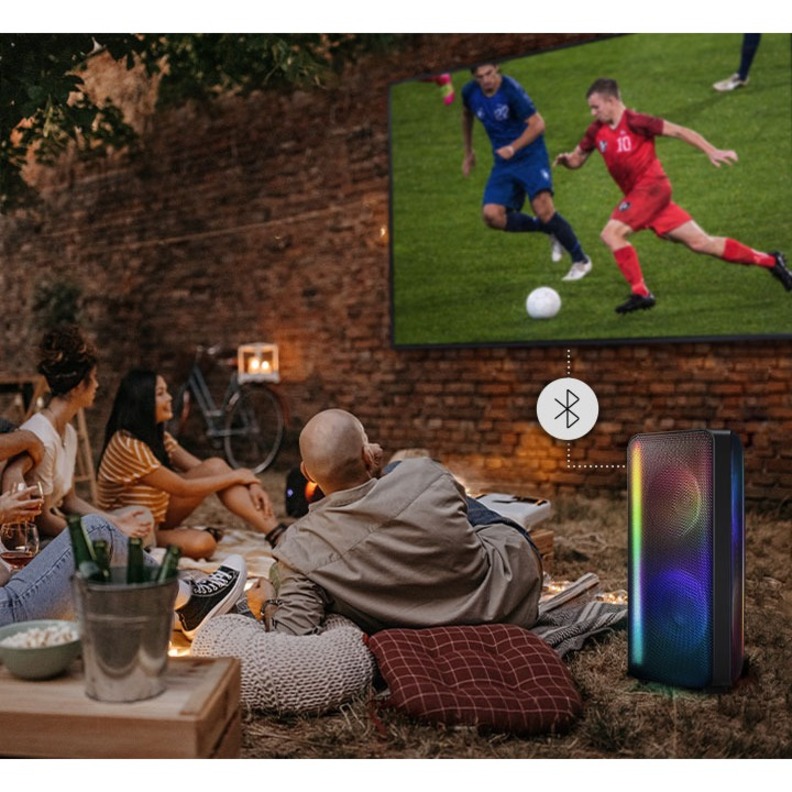 Samsung MX-ST40B 2.0 Bluetooth Speaker System - 160 W RMS - Black - Thumbnail 4