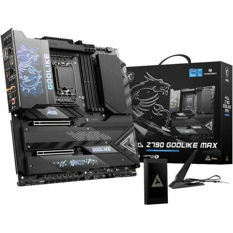 MEG Z790 GODLIKE MAX DDR5 MEMORY SUPPORT WIFI 7 - Thumbnail 1