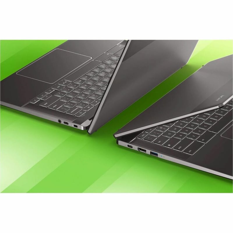 Acer Chromebook Plus 514 CBE574-1T-R8T7 14" Touchscreen Chromebook - WUXGA - 60 Hz - AMD Ryzen 3 7320C - 8 GB - 256 GB SSD - English (US) Keyboard - Iron - Thumbnail 5