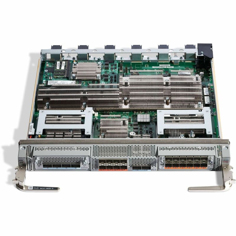 ELA NCS 5700 8X50GE 2X400GE 2XMPA BASE MACSEC LINE CARD FCM - Thumbnail 2