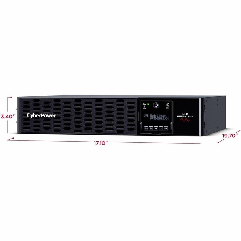 CyberPower Smart App Sinewave PR3000RT2UCN 3000VA Tower/Rack Convertible UPS - Thumbnail 5