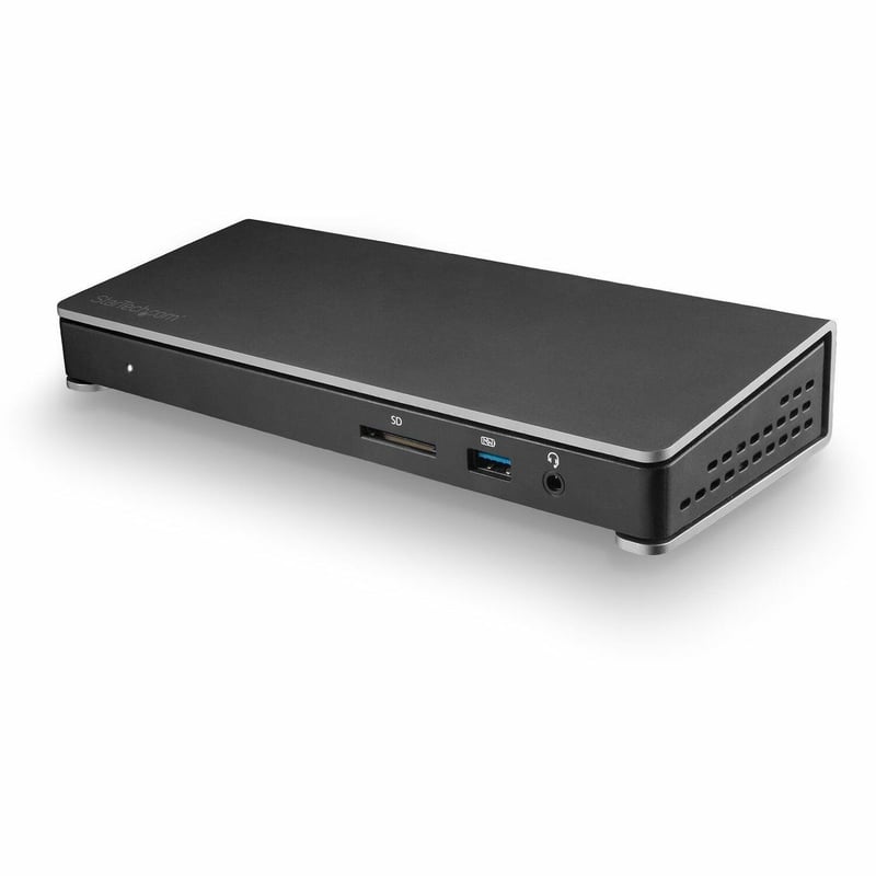 StarTech.com Thunderbolt 3 Dock - Dual Monitor 4K 60Hz TB3 Docking Station with DisplayPort - 85W Power Delivery, 6-Port USB 3.0, SD, GbE - Thumbnail 1
