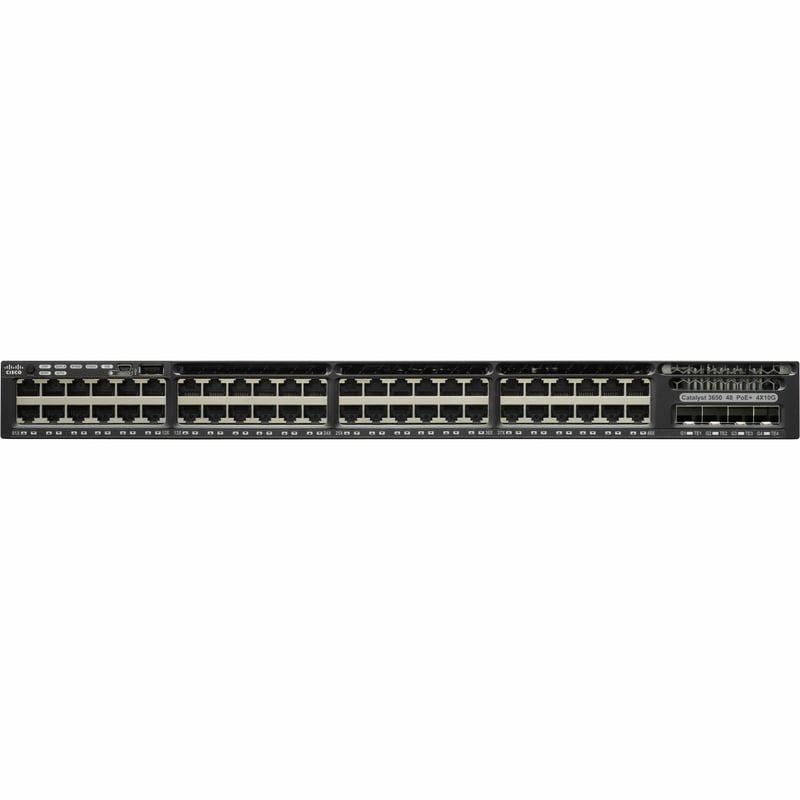 Cisco Catalyst 3650-48P Layer 3 Switch - Thumbnail 1