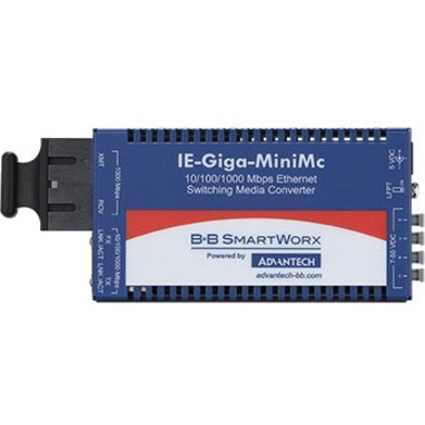 Advantech Industrial Grade 10/100/1000 Mbps Miniature Media Converter - Thumbnail 5