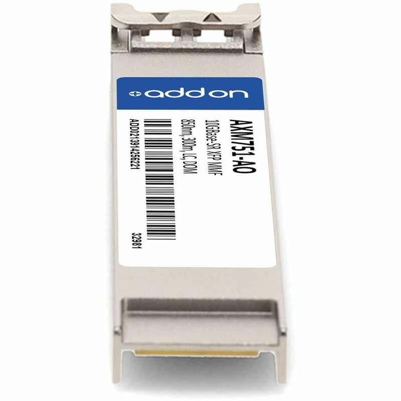 AddOn Netgear AXM751 Compatible TAA Compliant 10GBase-SR XFP Transceiver (MMF, 850nm, 300m, LC, DOM) - Thumbnail 4