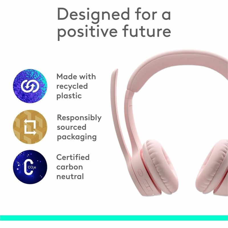 ZONE 300 WIRELESS HEADSET - ROSE - Thumbnail 3