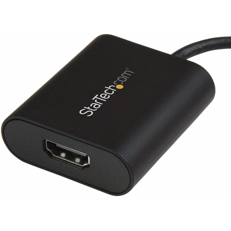 StarTech.com USB C to 4K HDMI Adapter - 4K 60Hz - Thunderbolt 3 Compatible - USB Type C to HDMI Video Display Adapter - Thumbnail 2