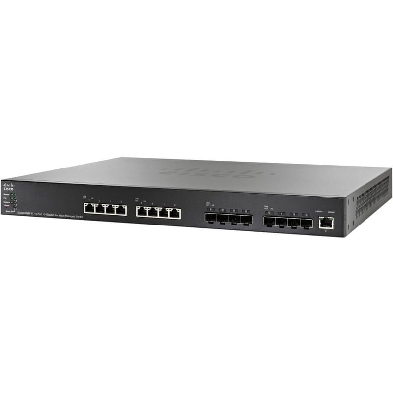 SG550XG-8F8T 16PORT 10G STACKABLE MANAGED SW REMANUFACTURED