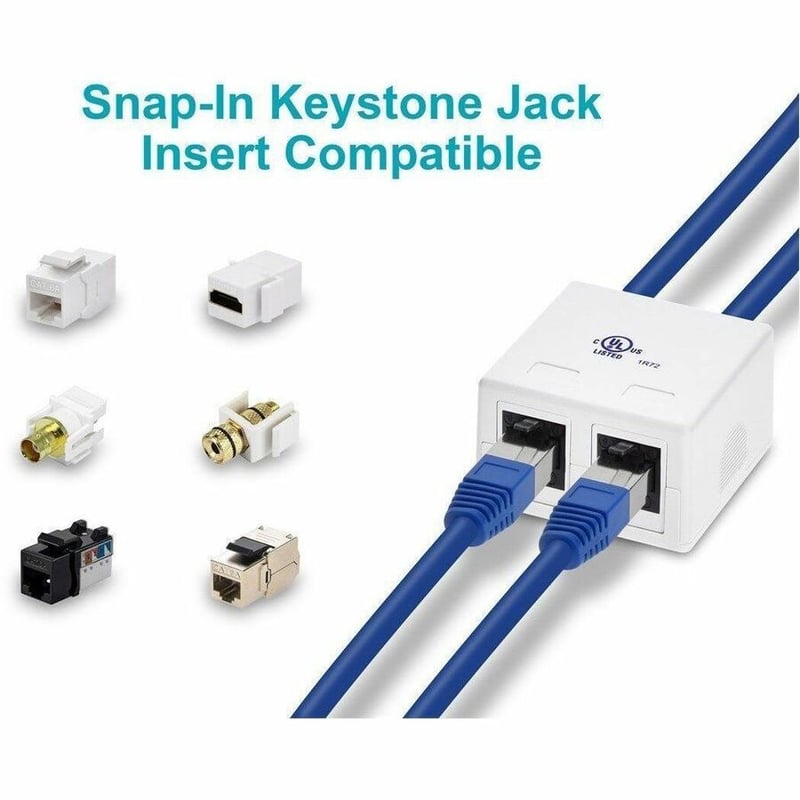 SURFACE MOUNT BOX 2 PORT - Thumbnail 4