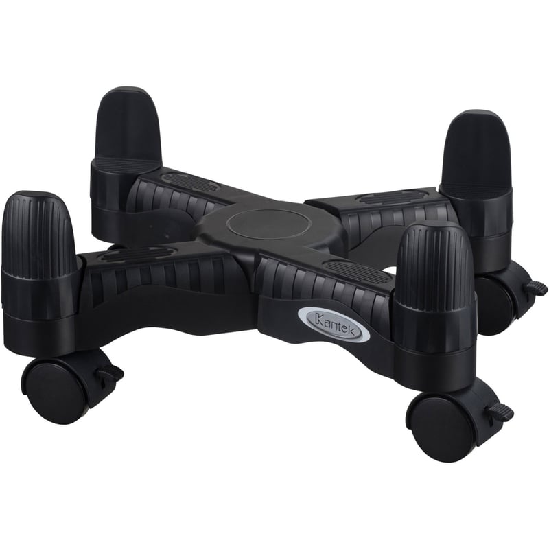 Kantek Mobile CPU Stand Slim Sleek Design Adjustable for Range of CPUs - Thumbnail 1