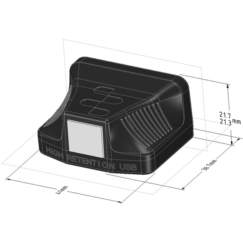 Brainboxes Ultra 1 Port RS422/485 USB to Serial Adapter - Thumbnail 2